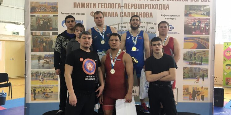 XIX Всероссийский турнир по спортивной борьбе (греко-римская борьба) памяти Героя социалистического труда Салманова Ф.К.